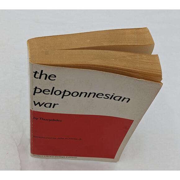 Peloponnesian War By Thucydides Library College Editions Vintage Paperback 1951 - Picture 2 of 16